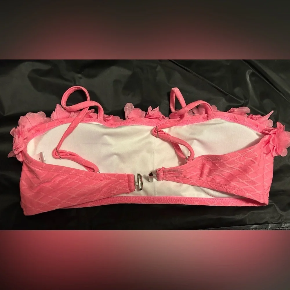 J.E. Sterguard Girls Two-Piece Bikini – Pink, size 12Y